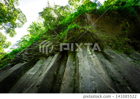 The sacred scenery of Takachiho Gorge in Miyazaki, Japan The sacred scenery of Takachiho Gorge in Miyazaki, Japan 141085522