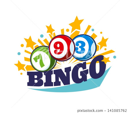 Lottery bingo and lotto winner icon with lucky ball numbers 7, 9 and 3 with fireworks burst. Emblem of lottery gaming, winning chances, luck, celebration, competition and recreational activities Lottery bingo and lotto winner icon with lucky ball numbers 7, 9 and 3 with fireworks burst. Emblem of lottery gaming, winning chances, luck, celebration, competition and recreational activities 141085762