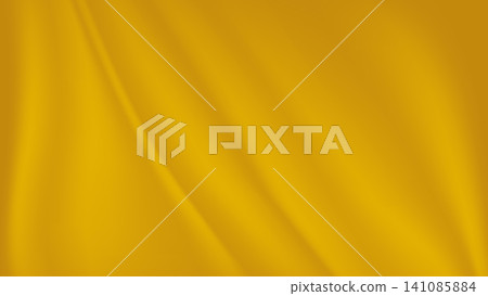 golden fabric background. luxury cloth top view with soft and smooth texture golden fabric background. luxury cloth top view with soft and smooth texture 141085884
