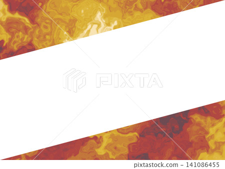 Mustard and burgundy diagonal watercolor frame Mustard and burgundy diagonal watercolor frame 141086455