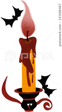 halloween red candle halloween red candle 141086467