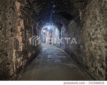 Roman Amphitheater of Catania Lava stones Roman Amphitheater of Catania Lava stones 141086626
