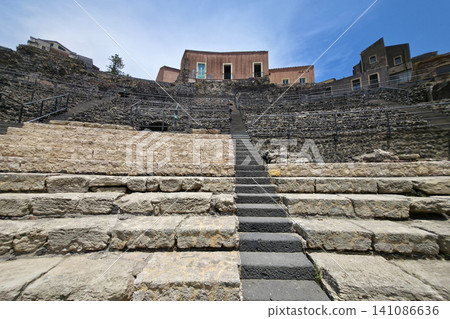 greek Roman theater of Catania greek Roman theater of Catania 141086636