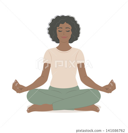 Meditating Woman Meditating Woman 141086762