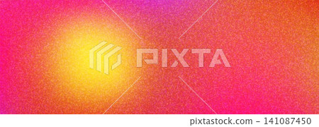 Warm gradient background, abstract sunset pattern 141087450