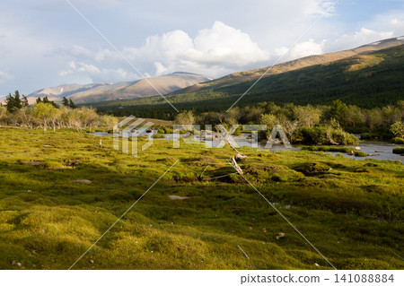Altai Tavan Bogd National Park landscape, Mongolia Altai Tavan Bogd National Park landscape, Mongolia 141088884