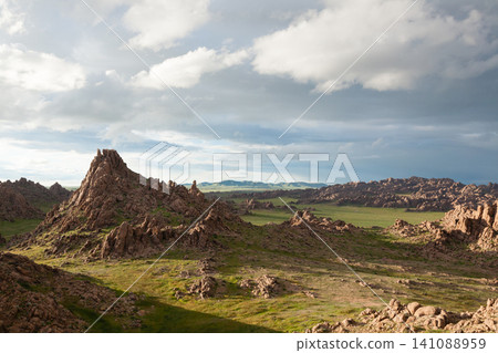 Ikh gazriin chuluu National Park landscape, Mongolia Ikh gazriin chuluu National Park landscape, Mongolia 141088959