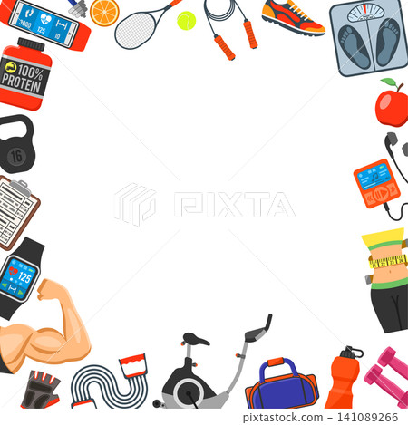 Healthy Lifestyle Background Healthy Lifestyle Background 141089266