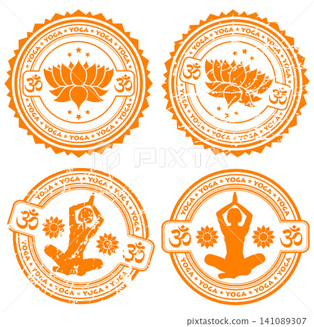 Collect Yoga stamps Collect Yoga stamps 141089307
