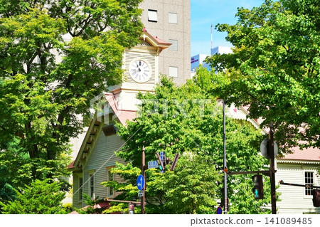 札幌鐘樓景色 札幌鐘樓景色 141089485