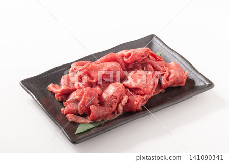 [Yamagata Prefecture] Japanese Black Wagyu Beef, Thinly Sliced Meat (Offcuts) 141090341