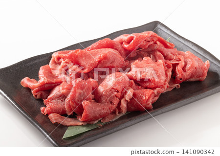 [Yamagata Prefecture] Japanese Black Wagyu Beef, Thinly Sliced Meat (Offcuts) 141090342