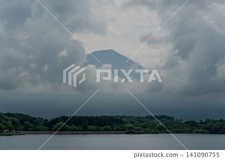 Mount Fuji visible through the clouds, Spring 2026 Mount Fuji visible through the clouds, Spring 2026 141090755