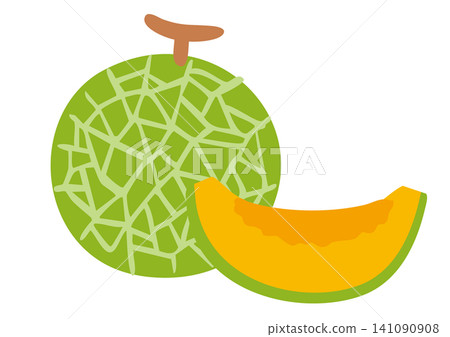 Cute melon illustration Cute melon illustration 141090908