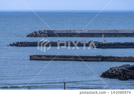 海景和防波堤 海景和防波堤 141090974