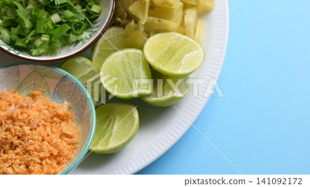 vegetable and condiment for northern soup of Thailand vegetable and condiment for northern soup of Thailand 141092172