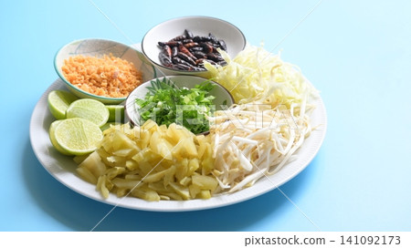vegetable and condiment for northern soup of Thailand vegetable and condiment for northern soup of Thailand 141092173