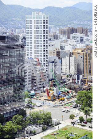 「札幌一號」建築工地,這是札幌大通地區的大型重建計畫。 「札幌一號」建築工地,這是札幌大通地區的大型重建計畫。 141092916