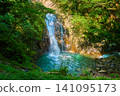 In summer, visit the Nanatsugama Godan Falls and its basin in Nishizawa Gorge, Yamanashi City, Yamanashi Prefecture. In summer, visit the Nanatsugama Godan Falls and its basin in Nishizawa Gorge, Yamanashi City, Yamanashi Prefecture. 141095173