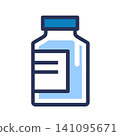 Vaccine vial (medicine icon) | Medical/Vaccination 141095671