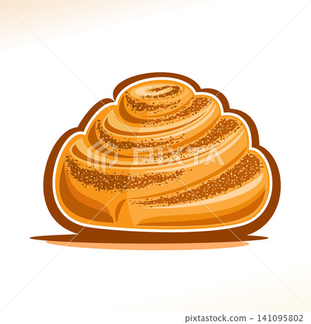Vector logo for Cinnamon Roll 141095802