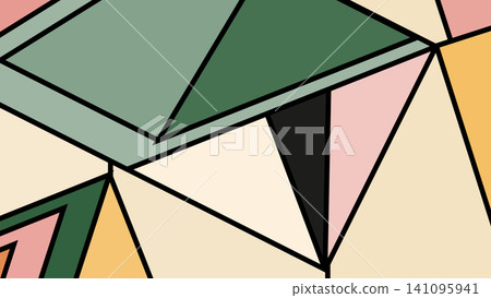 Abstract Polygon Fusion Background Abstract Polygon Fusion Background 141095941