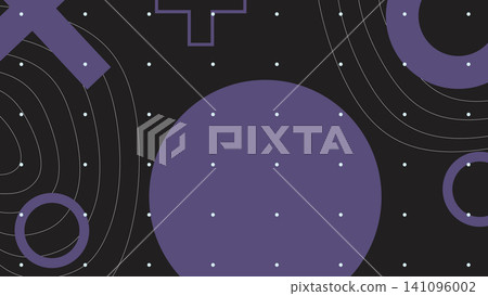 Retro Geometric Pulse Background Retro Geometric Pulse Background 141096002