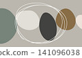 Warm Retro Abstract Background 141096038