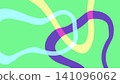 Neon Ribbon Pattern Background 141096062