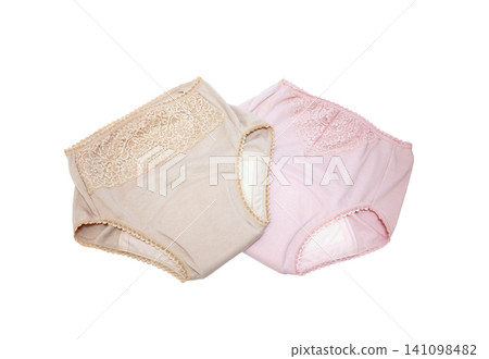 Incontinence pants, women's shorts [white background, cutout] 141098482