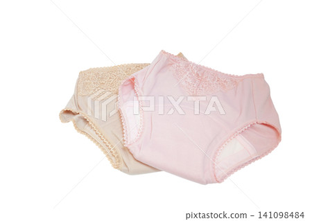 Incontinence pants, women's shorts [white background, cutout] 141098484