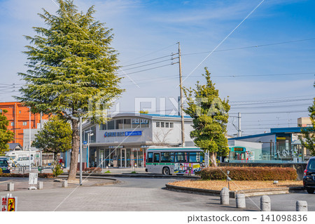 Scenery in front of Enshu Railway's Hamakita Station in Hamamatsu City (Shizuoka Prefecture) Scenery in front of Enshu Railway's Hamakita Station in Hamamatsu City (Shizuoka Prefecture) 141098836