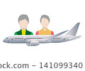 Airplane and people 141099340