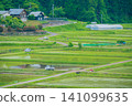 A rural landscape in a certain farming village [Nagano Prefecture] 141099635