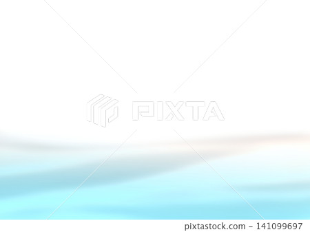 半透明的淺藍色波浪 半透明的淺藍色波浪 141099697