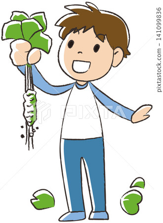 Wasabi picking Wasabi picking 141099836