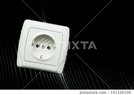 Power.Electrical plug socket for connecting devices on dark Power.Electrical plug socket for connecting devices on dark 141100109