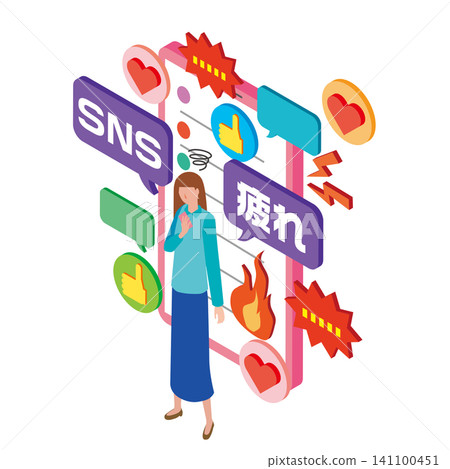 Women who are tired of using social media Women who are tired of using social media 141100451