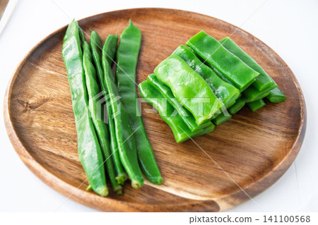 Boiled green beans Boiled green beans 141100568