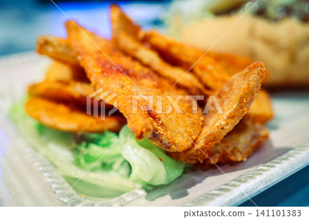 Hong Kong July 5 2026 Golden Crispy Fried Fish Fillets Platter Hong Kong July 5 2026 Golden Crispy Fried Fish Fillets Platter 141101383