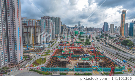 Hong Kong. July 5 2026 Kai Tak Redevelopment Skyline Hong Kong. July 5 2026 Kai Tak Redevelopment Skyline 141101396