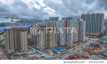 Hong Kong. July 5 2026 Kai Tak Redevelopment Skyline 141101397