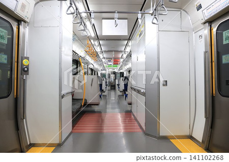 [JR East] HB-E210 series rapid train interior (Senseki-Tohoku Line) 141102268
