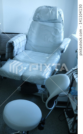 Modern pedicure salon chair in beauty studio with comfortable luxury interior Modern pedicure salon chair in beauty studio with comfortable luxury interior 141104130