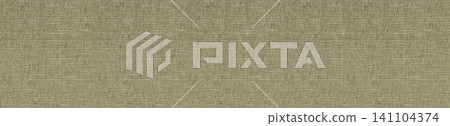 Panoramic background of khaki olive green linen blend fabric texture with fine weave Panoramic background of khaki olive green linen blend fabric texture with fine weave 141104374