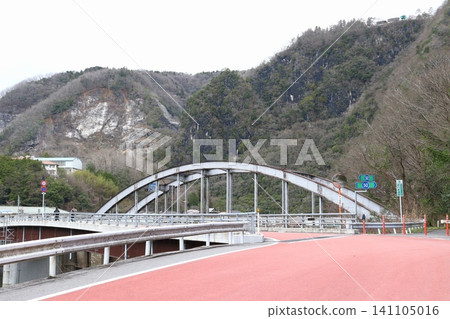 高橋川 - 魚倉峽:土木工程遺產 - 魚倉橋(岡山縣新見市) 高橋川 - 魚倉峽:土木工程遺產 - 魚倉橋(岡山縣新見市) 141105016