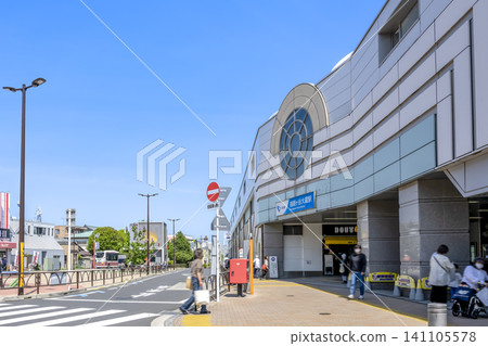東京世田谷區城市景觀:宗司谷大倉站前 東京世田谷區城市景觀:宗司谷大倉站前 141105578