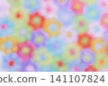 background, colored beads blurred image 141107824