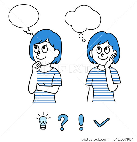 Women's thoughts and worries Women's thoughts and worries 141107994