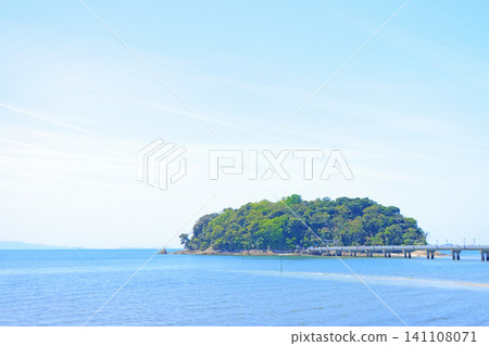 愛知縣蒲郡市竹島風景 愛知縣蒲郡市竹島風景 141108071